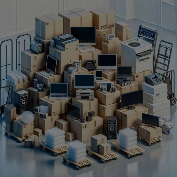 Quelles solutions pour déménager un grand nombre d'appareils électroniques ?