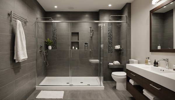 Les douches : un élément essentiel de la salle de bains